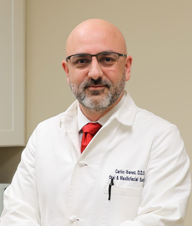 Dr. Carlos Ibañez, oral surgeon, Charlottesville VA
