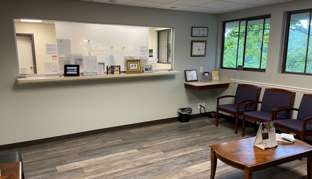 Oral Surgery Reception Area